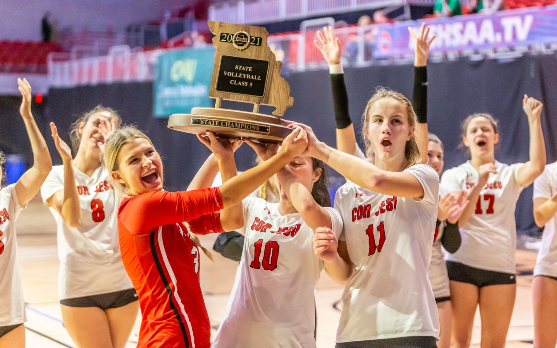 Class 5 girls volleyball state championship